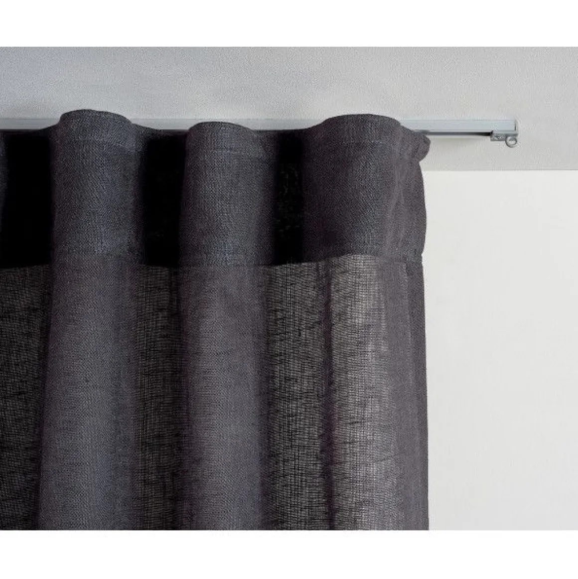 BINARIO LEGGERO PER TENDE IN ALLUMINIO 150CM GRIGIO: vendita online BINARIO LEGGERO PER TENDE IN ALLUMINIO 150CM GRIGIO in offerta