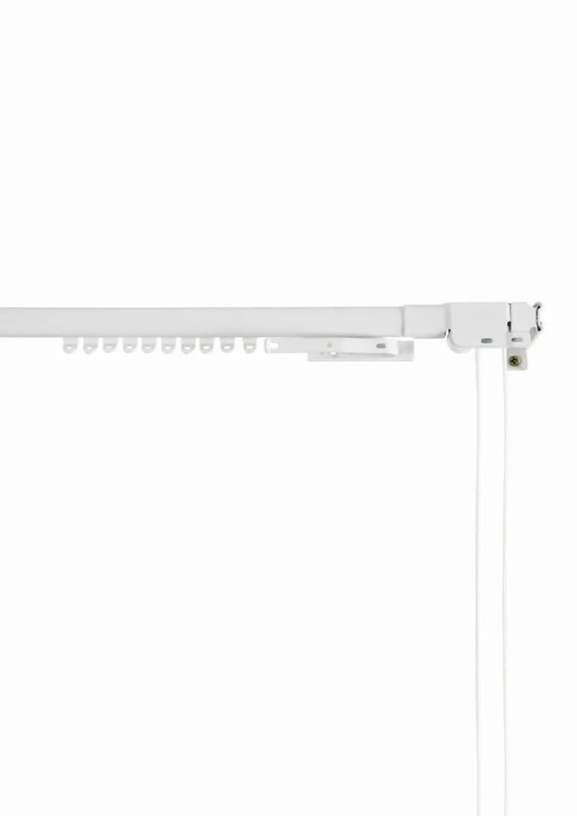 BINARIO RINFORZATO ESTENSIBILE PER TENDE 70-120CM BIANCO: vendita online BINARIO RINFORZATO ESTENSIBILE PER TENDE 70-120CM BIANCO in offerta