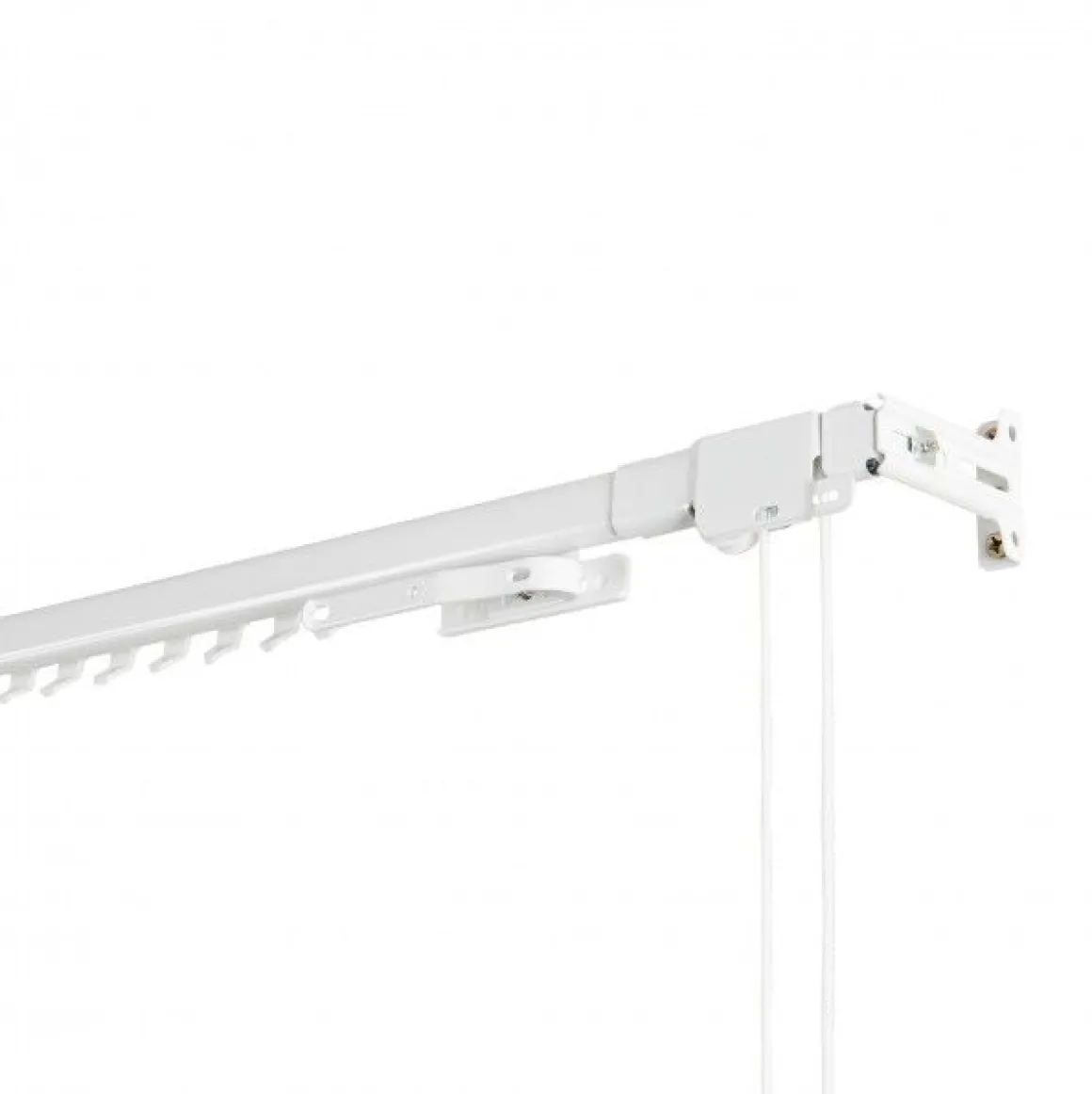 BINARIO RINFORZATO ESTENSIBILE PER TENDE 210-390CM BIANCO: vendita online BINARIO RINFORZATO ESTENSIBILE PER TENDE 210-390CM BIANCO in offerta
