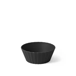 BLIM PLUS - CIOTOLA IN POLIPROPILENE LINEA HERA 15X6CM NERO CARBONE
