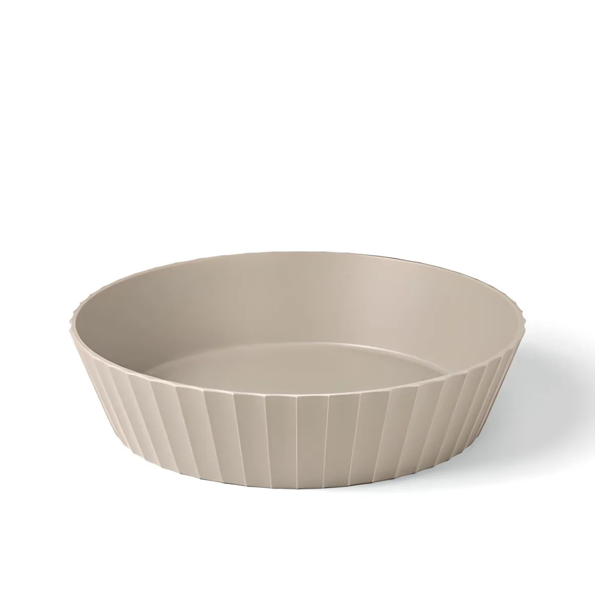 BLIM PLUS - CIOTOLA IN POLIPROPILENE LINEA HERA 25X6CM GRIGIO MOKA