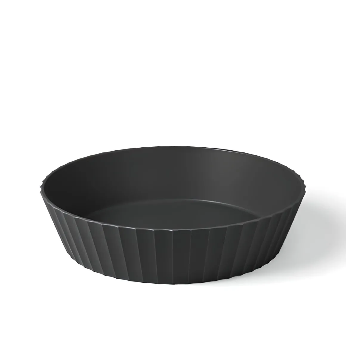 BLIM PLUS - CIOTOLA IN POLIPROPILENE LINEA HERA 25X6CM NERO CARBONE