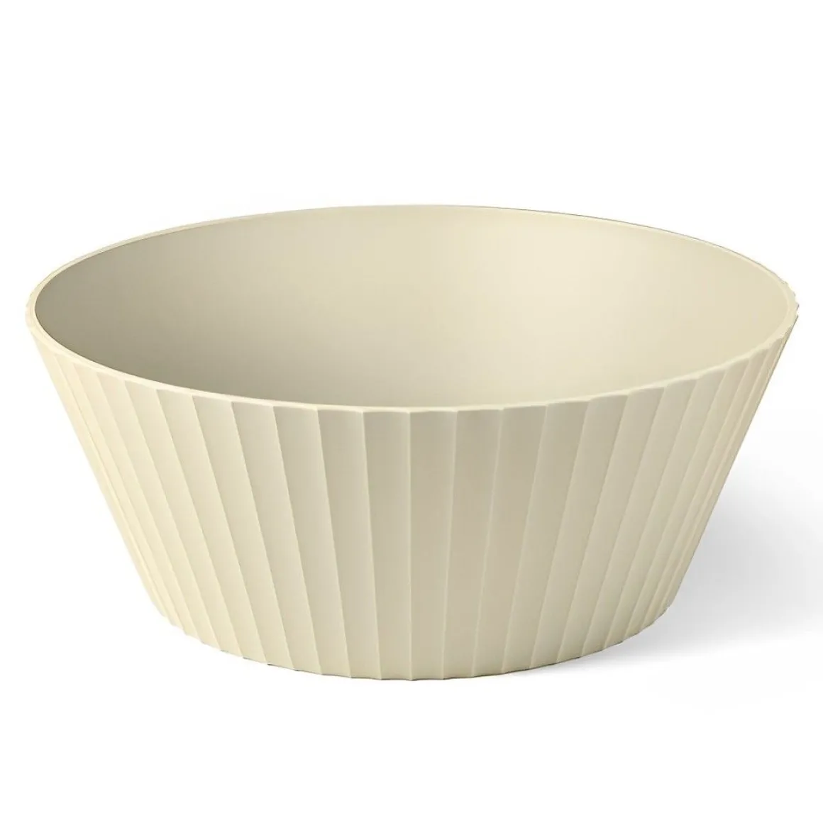 BLIM PLUS - CIOTOLA IN POLIPROPILENE LINEA NETTUNO 30X12CM CREMA