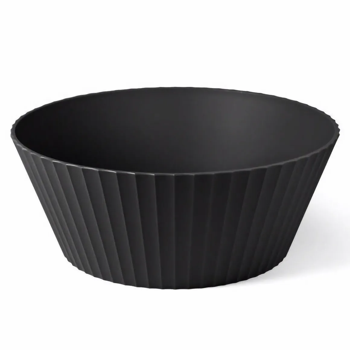 BLIM PLUS - CIOTOLA IN POLIPROPILENE LINEA NETTUNO 30X12CM NERO CARBONE