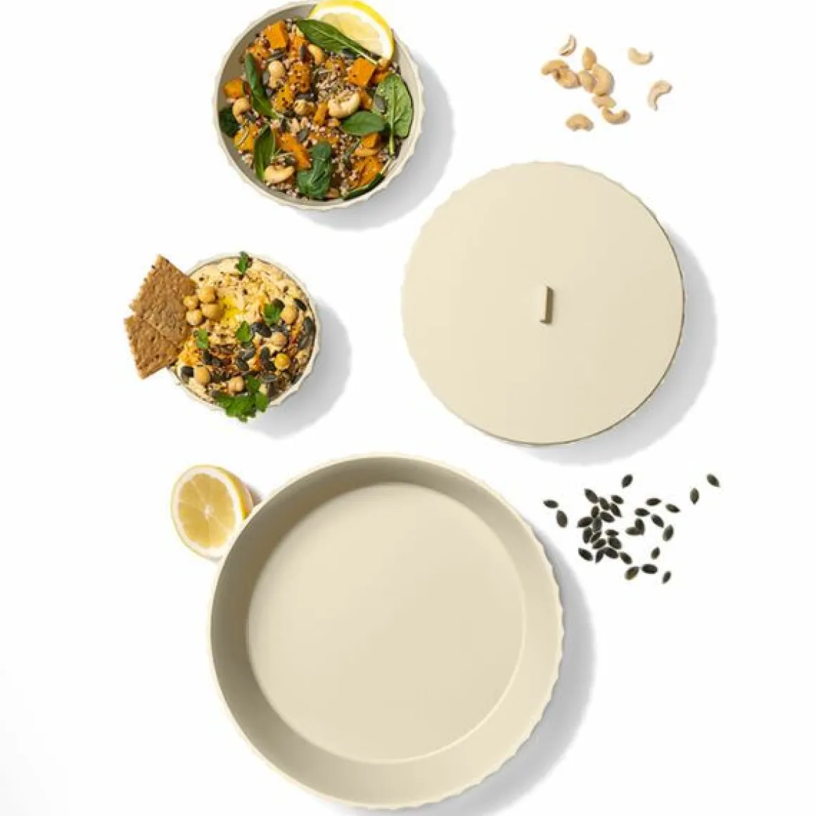 BLIM PLUS - CIOTOLA LINEA HERA 11X6CM CREMA