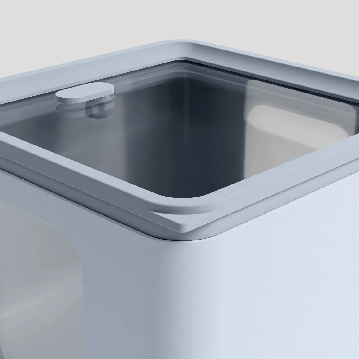 BLIM PLUS - CONTENITORE PEEK BOX QUADRO DOLPHIN 13.3X13.3X10CM 1.3LT