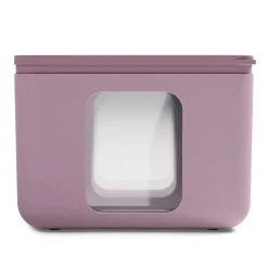 BLIM PLUS - CONTENITORE PEEK BOX QUADRO MAUVE 13.3X13.3X10CM 1.3LT