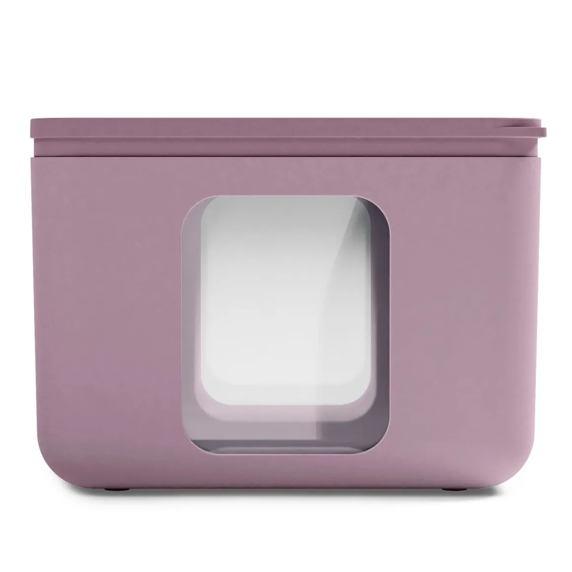 BLIM PLUS - CONTENITORE PEEK BOX QUADRO MAUVE 13.3X13.3X10CM 1.3LT