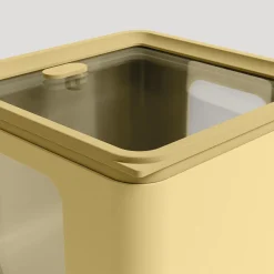 BLIM PLUS - CONTENITORE PEEK BOX QUADRO CITRUS 13.3X13.3X10CM 1.3LT
