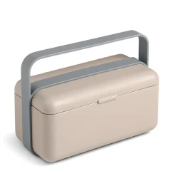 BLIM PLUS - LUNCHBOX BAULETTO GRIGIO MOKA 18X9.5X13CM 450ML