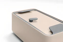 BLIM PLUS - LUNCHBOX BAULETTO GRIGIO MOKA 18X9.5X13CM 450ML