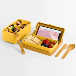 BLIM PLUS - LUNCHBOX BAULETTO GIALLO DESERT 18X9.5X17.5CM 450ML