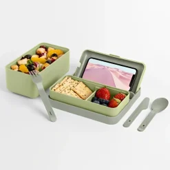 BLIM PLUS - LUNCHBOX BAULETTO VERDE FORESTA 18X9.5X13.5CM 450ML