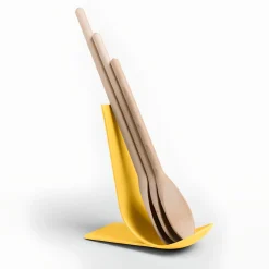 BLIM PLUS - POGGIAMESTOLI LINEA STAND 17X8X18CM GIALLO DESERT