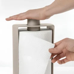 BLIM PLUS - PORTAROTOLO LINEA STOP 16X34CM GRIGIO MOKA