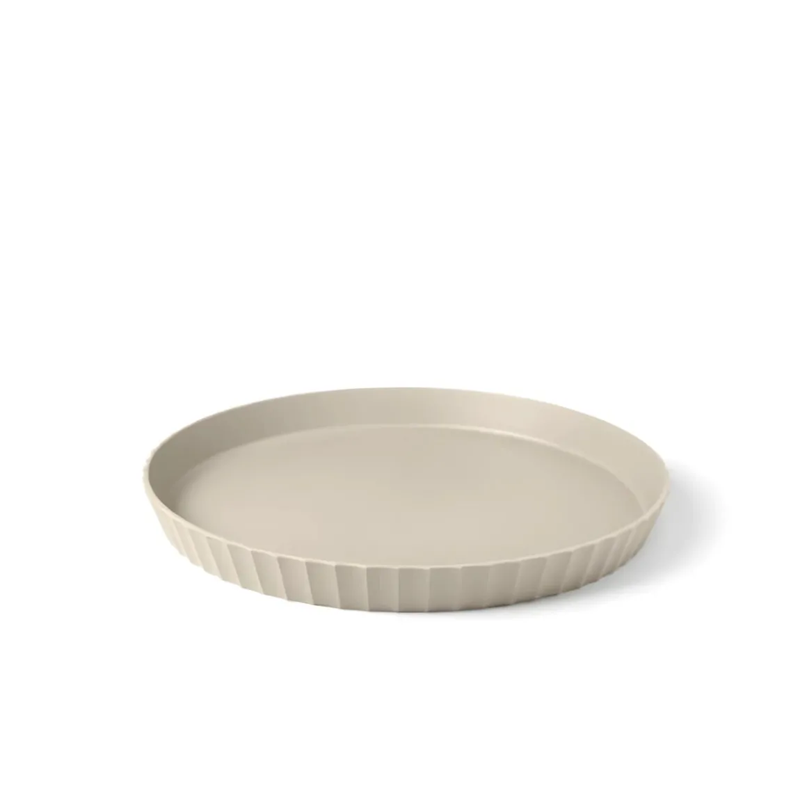 BLIM PLUS - VASSOIO IN POLIPROPILENE LINEA ATENA 30X3CM GRIGIO MOKA