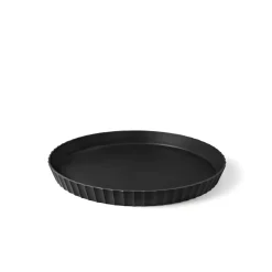 BLIM PLUS - VASSOIO IN POLIPROPILENE LINEA ATENA 30X3CM NERO CARBONE
