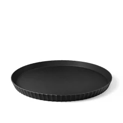 BLIM PLUS - VASSOIO IN POLIPROPILENE LINEA ATENA 40X3CM NERO CARBONE