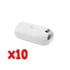BLISTER 10PZ PORTALAMPADA BIANCO E14: vendita online BLISTER 10PZ PORTALAMPADA BIANCO E14 in offerta