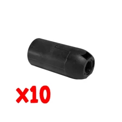 BLISTER 10PZ PORTALAMPA NERO E14: vendita online BLISTER 10PZ PORTALAMPA NERO E14 in offerta
