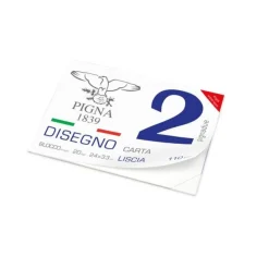 BLOCCO 4 ANGOLI PIGNADUE FF20 CARTA LISCIA 24X33