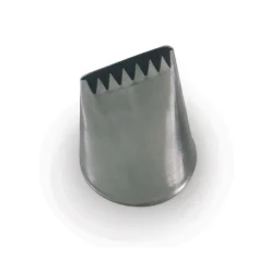 BOCCHETTA IN ACCIAIO INOX PER SC A POCHE DELIZIA 28X4MM