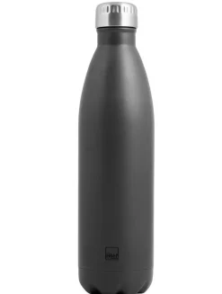 BORRACCIA TERMICA IN ACCIAIO INOX 18/10 0,75LT 30X8 CM GRIGIO : vendita online BORRACCIA TERMICA IN ACCIAIO INOX 18/10 0,75LT 30X8 CM GRIGIO in offerta