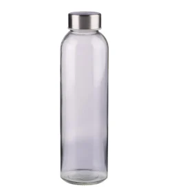 BORRACCIA TERMICA IN VETRO E SILICONE 500ML 24X6 CM ASSORTITA: vendita online BORRACCIA TERMICA IN VETRO E SILICONE 500ML 24X6 CM ASSORTITA in offerta