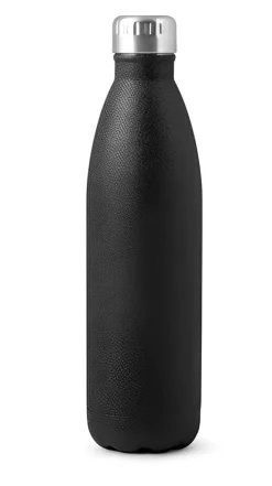 BORRACCIA TERMICA IN ACCIAIO INOX 18/10 0,75LT 30X8 CM NERO/GLITTER : vendita online BORRACCIA TERMICA IN ACCIAIO INOX 18/10 0,75LT 30X8 CM NERO/GLITTER in offerta