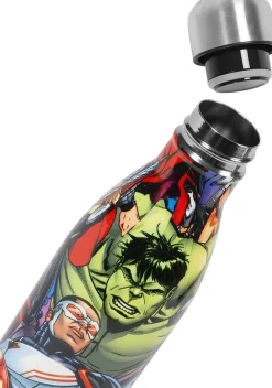 BORRACCIA TERMICA IN ACCIAIO INOX 0.50LT 27X8CM AVENGERS: vendita online BORRACCIA TERMICA IN ACCIAIO INOX 0.50LT 27X8CM AVENGERS in offerta