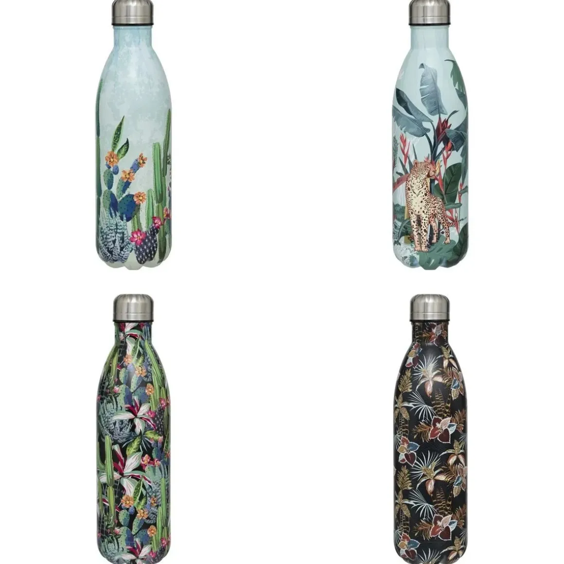 BORRACCIA TERMICA JUNGLE IN ACCIAIO INOX 1LT ASSORTITA: vendita online BORRACCIA TERMICA JUNGLE IN ACCIAIO INOX 1LT ASSORTITA in offerta