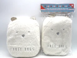BORSA ACQUA CALDA 300ML ORSO CON SCRITTO FREE HUGS