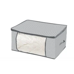 BORSA GUARDAROBA IN TNT CON FINESTRA IN PVC 60X45X30CM: vendita online BORSA GUARDAROBA IN TNT CON FINESTRA IN PVC 60X45X30CM in offerta