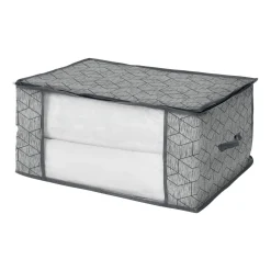 BORSA GUARDAROBA IN TNT E PVC 60X45X30CM : vendita online BORSA GUARDAROBA IN TNT E PVC 60X45X30CM in offerta