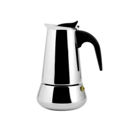 CAFFETTIERA 4 TAZZE RIKA IN ACCIAIO INOX