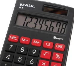 CALCOLATRICE TASCABILE M8 NERA: vendita online CALCOLATRICE TASCABILE M8 NERA in offerta