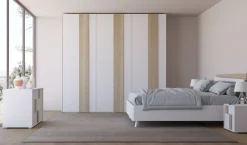 CAMERA COMPLETA TWIN FRASSINO NUVOLA E ROVERE NODATO