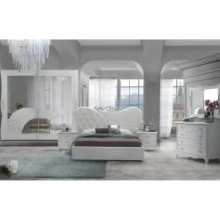 CAMERA COMPLETA BRIELLE BIANCO FRASSINATO