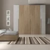 Camera da letto completa MILA noce e cemento: vendita camere complete online