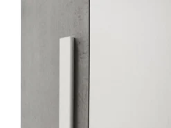 Camera da letto completa MILA frassino bianco e cemento