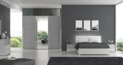 Camera da letto moderna modello Mila