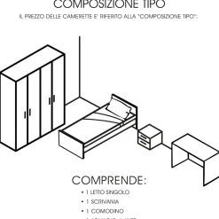 CAMERETTA COMPLETA FLY2