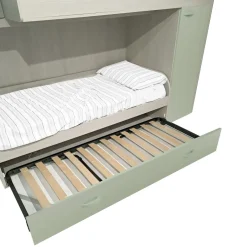 Cameretta Soppalco Destra Joy Olmo E Verde Salvia in offerta online