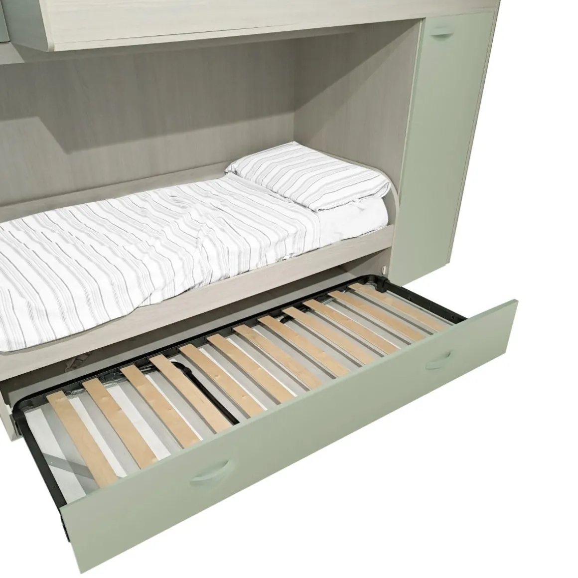 Cameretta Soppalco Destra Joy Olmo E Verde Salvia in offerta online