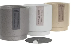 CANDELA GRES IN PORCELLANA CERA D 9 H 9CM ASSORTITO: vendita online CANDELA GRES IN PORCELLANA CERA D 9 H 9CM ASSORTITO in offerta