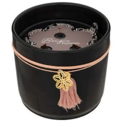CANDELA IN CERAMICA NERA 1200G: vendita online CANDELA IN CERAMICA NERA 1200G in offerta