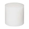 CANDELA ROTONDA OLIA BIANCA D 10CM: vendita online CANDELA ROTONDA OLIA BIANCA D 10CM in offerta