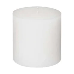 CANDELA ROTONDA OLIA BIANCA D 10CM: vendita online CANDELA ROTONDA OLIA BIANCA D 10CM in offerta