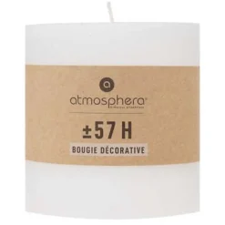 CANDELA ROTONDA OLIA BIANCA D 10CM: vendita online CANDELA ROTONDA OLIA BIANCA D 10CM in offerta