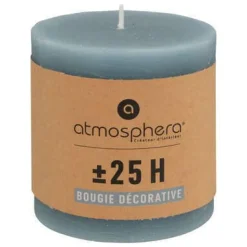 CANDELA ROTONDA OLIA BLU D. 6.7 XH 7CM: vendita online CANDELA ROTONDA OLIA BLU D. 6.7 XH 7CM in offerta